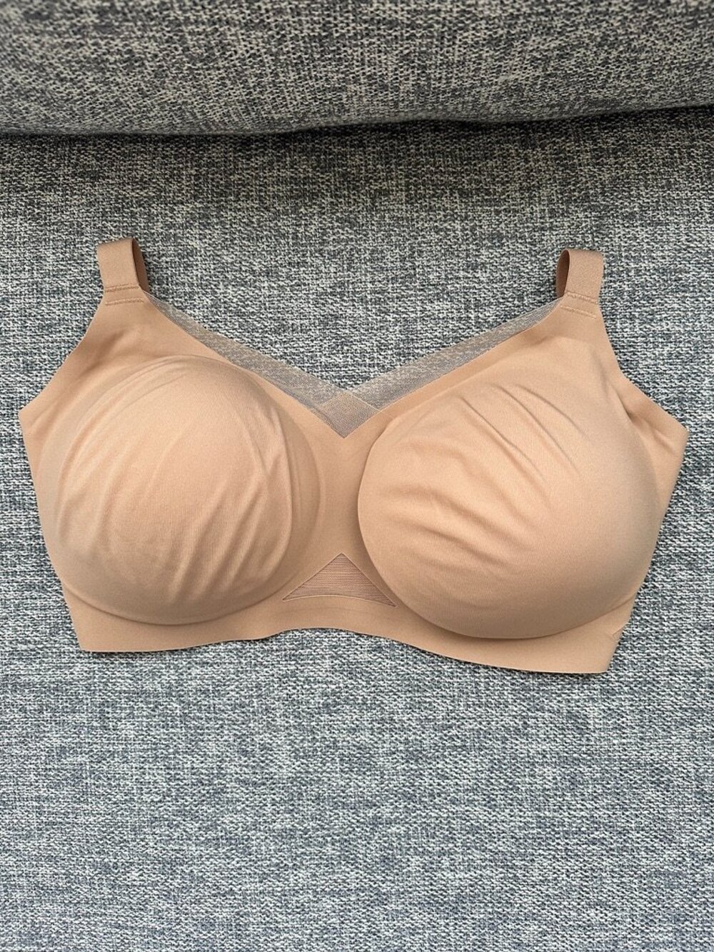 Honeylove Tan Original CrossOver Wireless Bra 34G